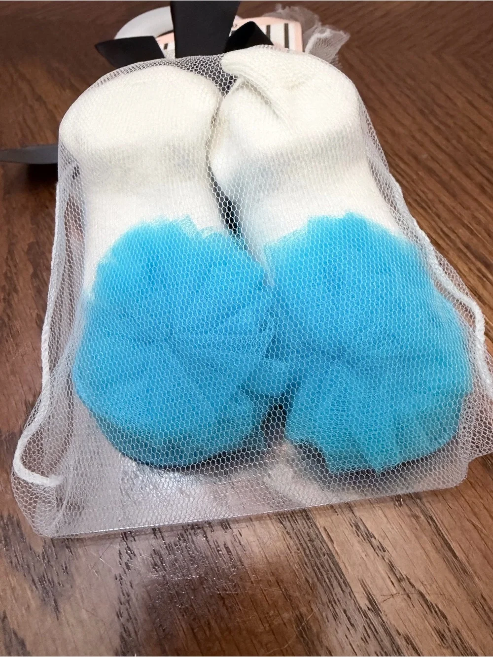 NWT Baby Starters 3 Pc Blue Tutu Skirt Hat & Socks Set 6-9 Months